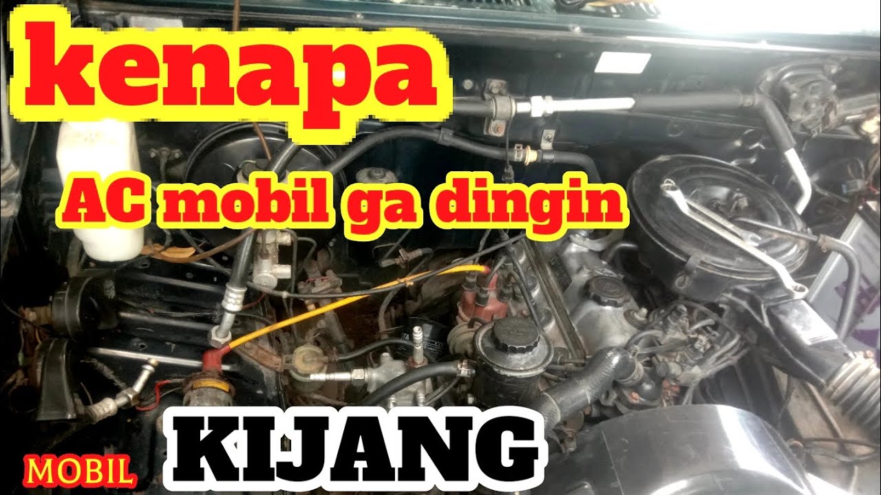 cara perbaikan ac mobil ga dingin mobil kijang part1 #BENGKEL #ACMOBIL