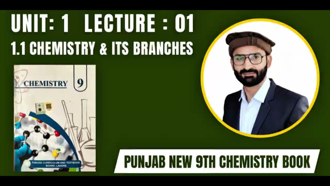 Definition and Branches of Chemistry | Chapter 1 | Class 9th | Punjab Board | New Course 2026 | PCTB