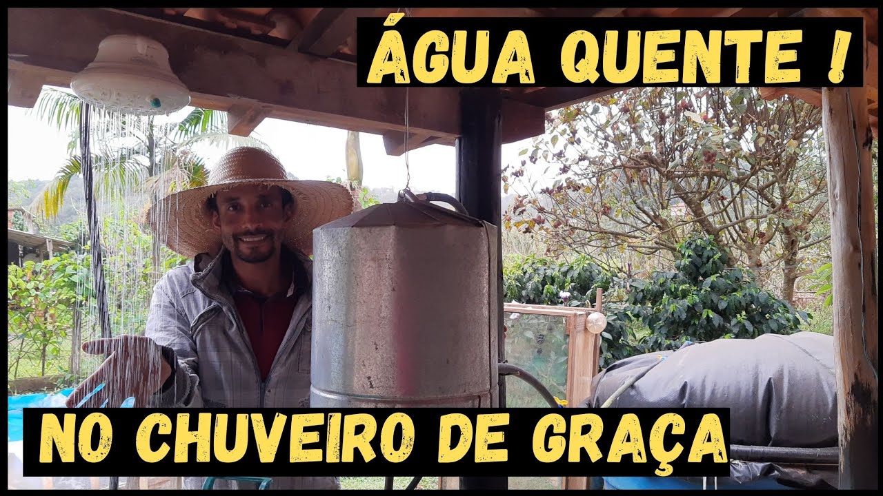 Como Fazer um CHUVEIRO Bio-Gás #sustentabilidade @TILAPIAMinhaVida