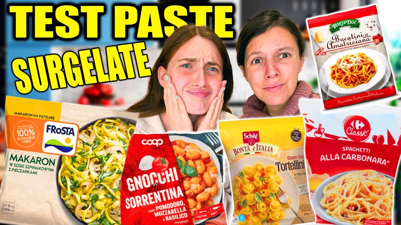 PROVIAMO le PASTE SURGELATE all'estero 🍝 quanto sarà imbarazzante?