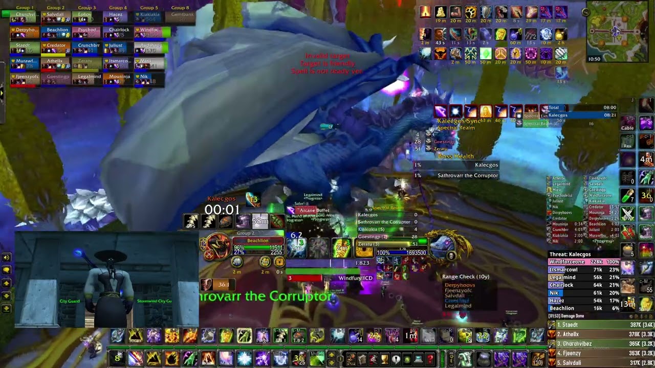 Progress World Record Speedrun Sunwell Plateau. 31 Minutes! Enhancement POV