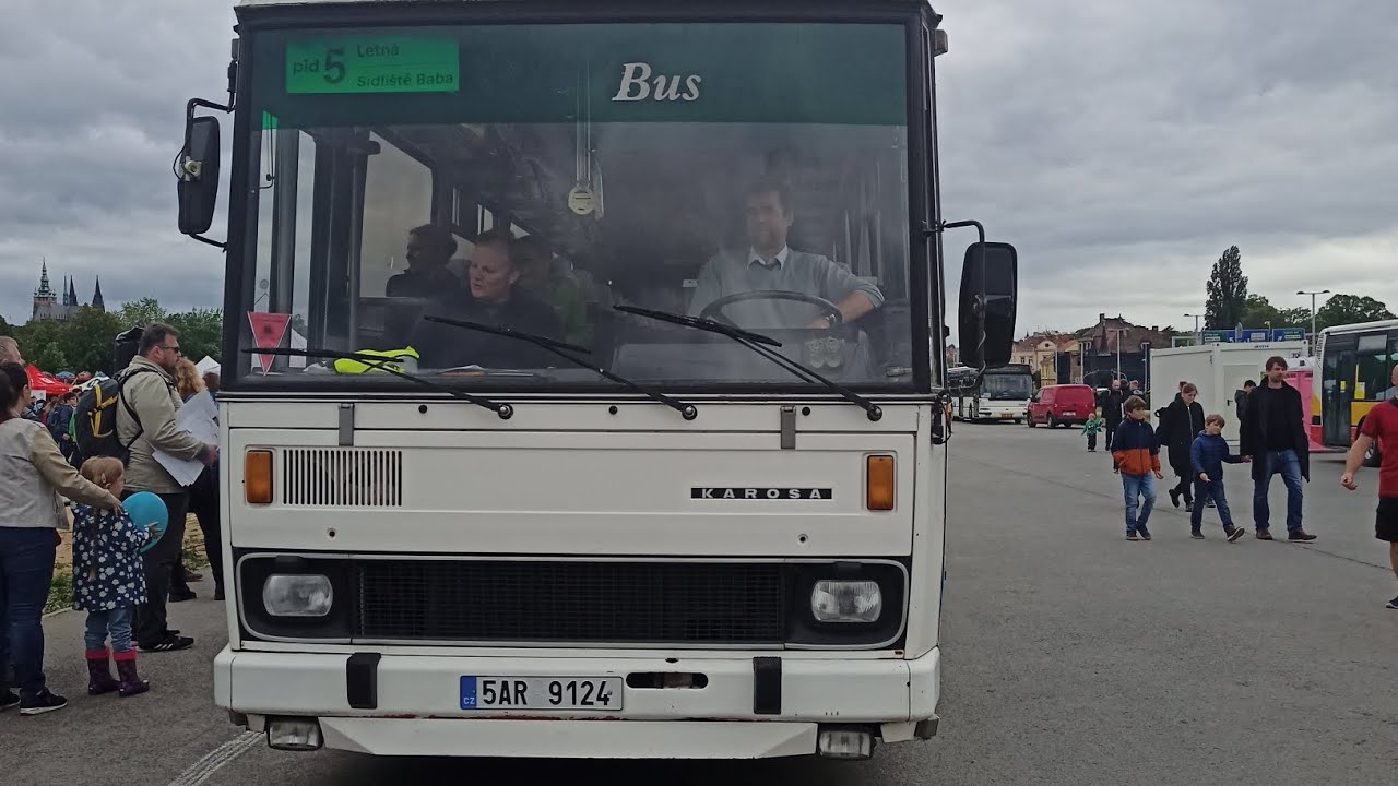 Jízda autobusem Karosa LC736.40 na lince Pid 5 (celá trasa)