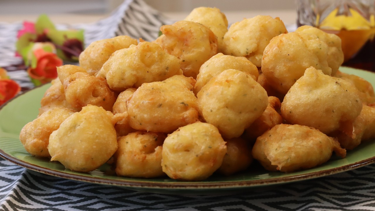 BUÑUELOS DE BACALAO PERFECTOS