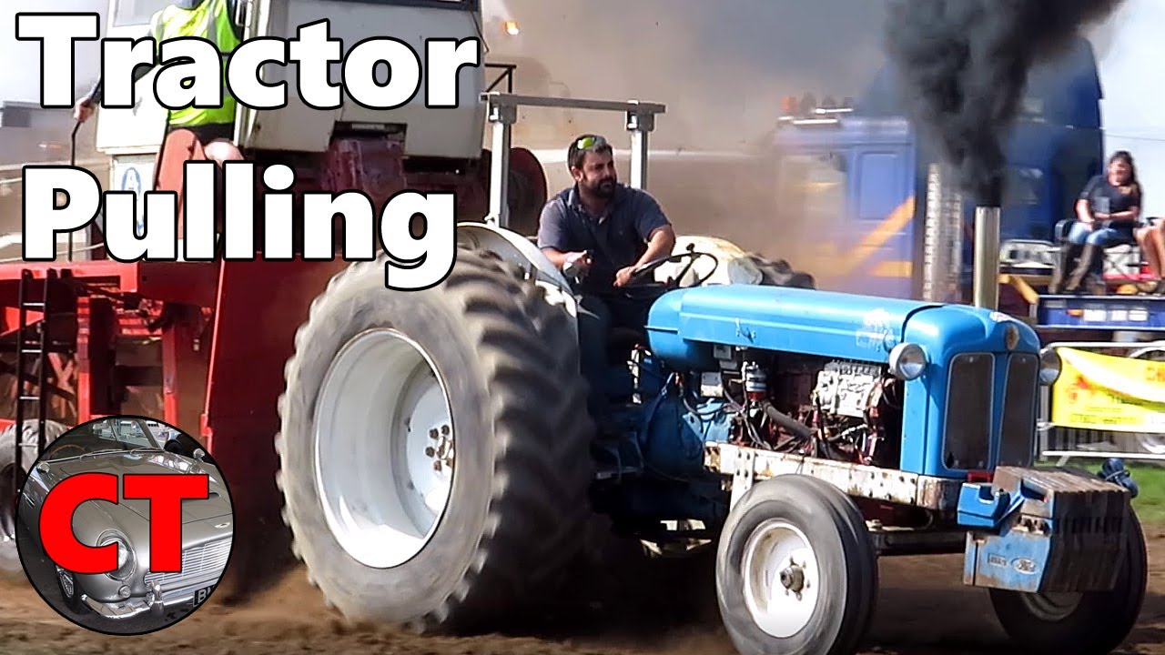 Tractor Pulling at the Smallwood Vintage Rally | John Deere, Fordson, International and more!