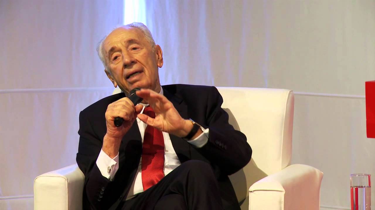 The intimate encounter of technology and leadership | Shimon Peres | TEDxJaffa