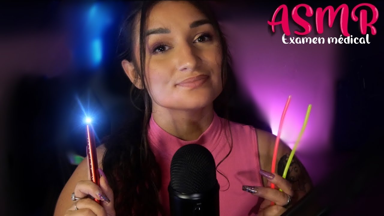 ASMR FRANÇAIS : ROLEPLAY EXAMEN MEDICAL  👩🏻‍⚕️