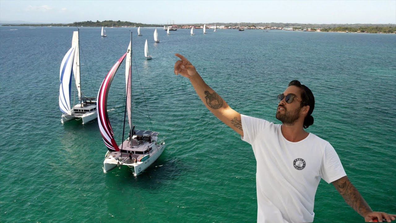 LOSING OUR DRONE IN THE MIDDLE OF A RACE!! Bocas Regatta 2022 (Part 1)  - Episode 160