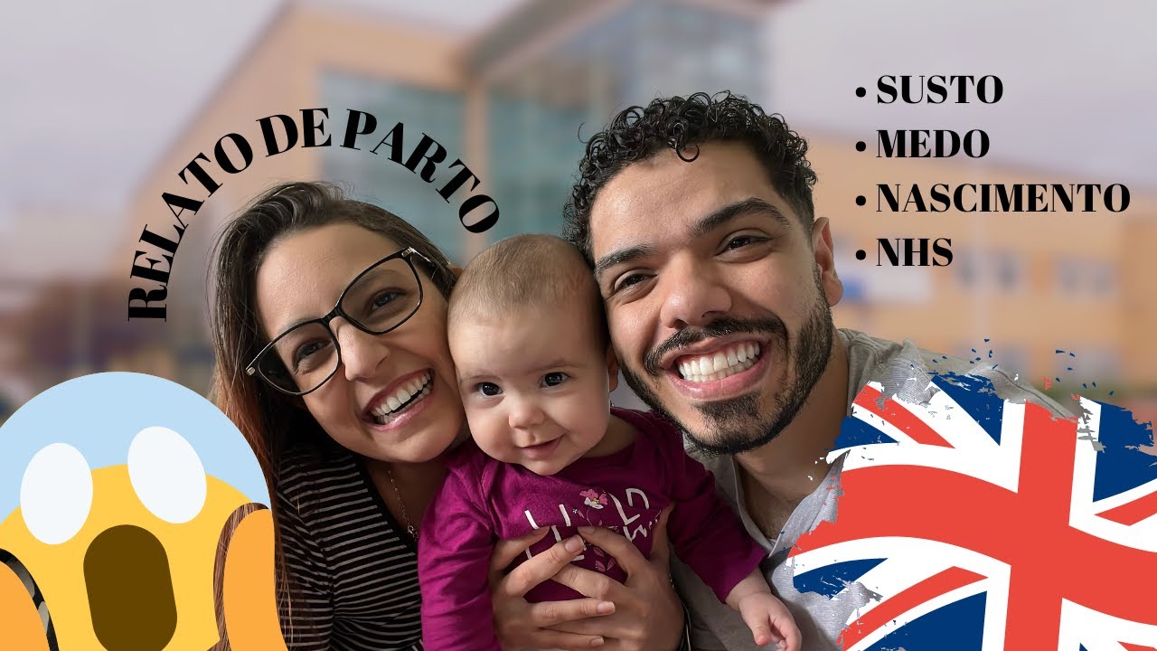 | RELATO DE PARTO EM LONDRES | Lis Veio ao Mundo Através do Parto Normal Sem Anestesia! 😨🥹🥰