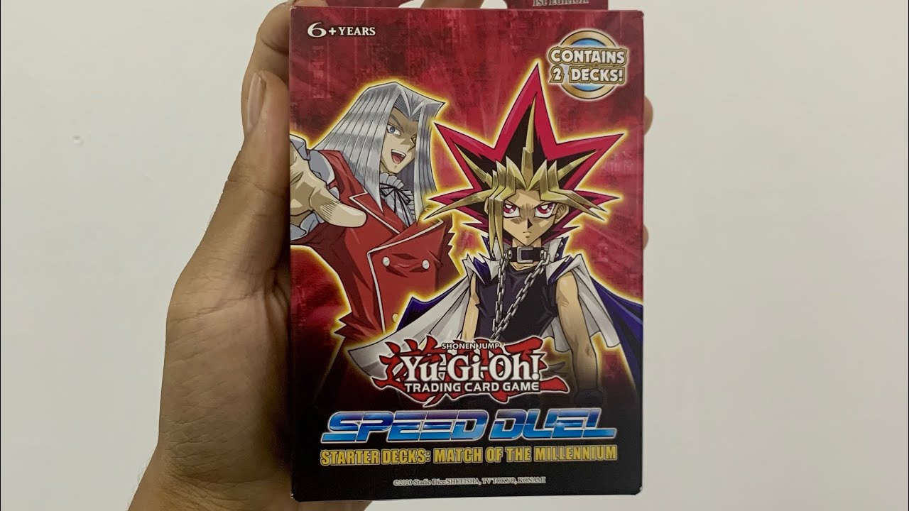 Yu-Gi-Oh! Match of the Millennium Speed Duel Starter Deck Unboxing + Review