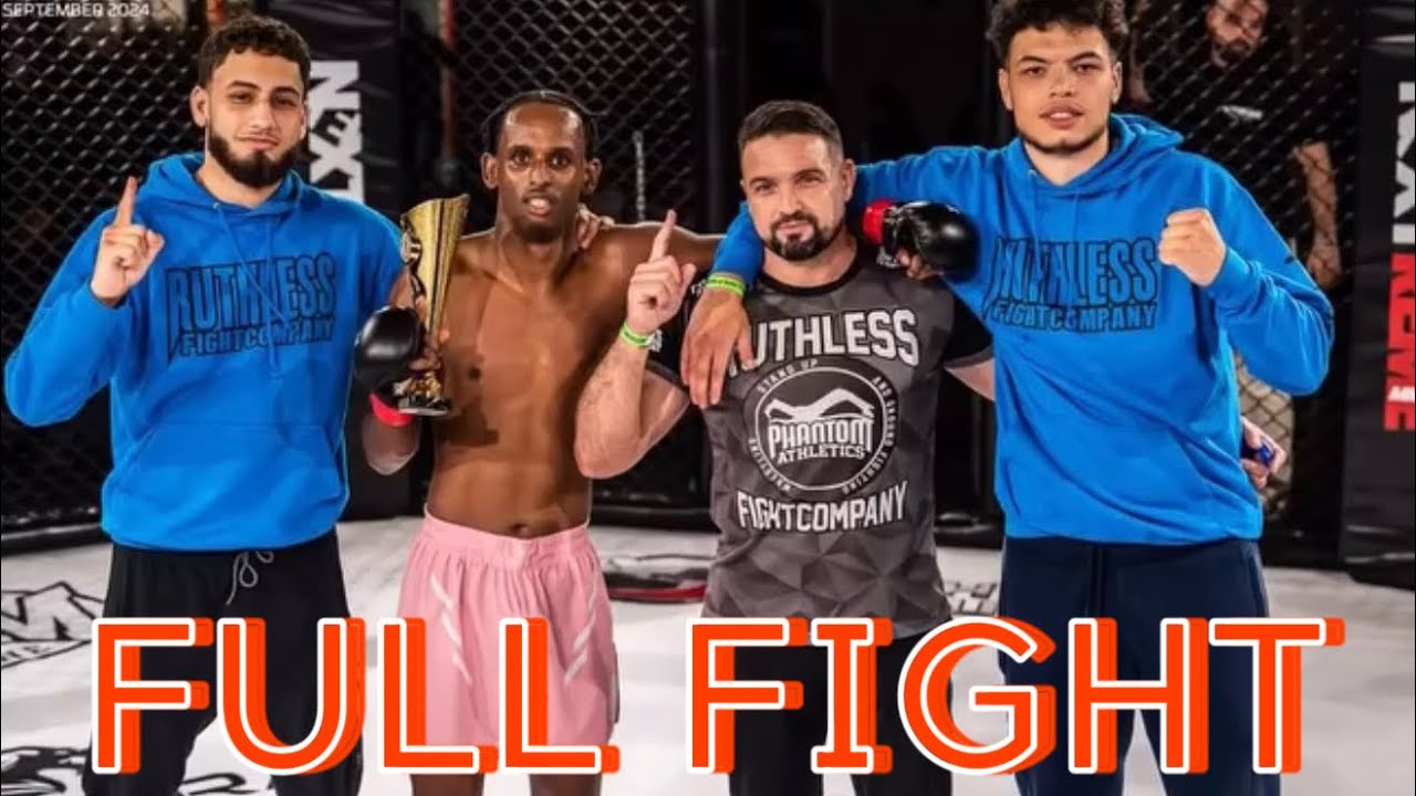 SOMALI FIGHTER DOMINATES HIS OPPONENT | ABDIFATAH MOHAMOUD