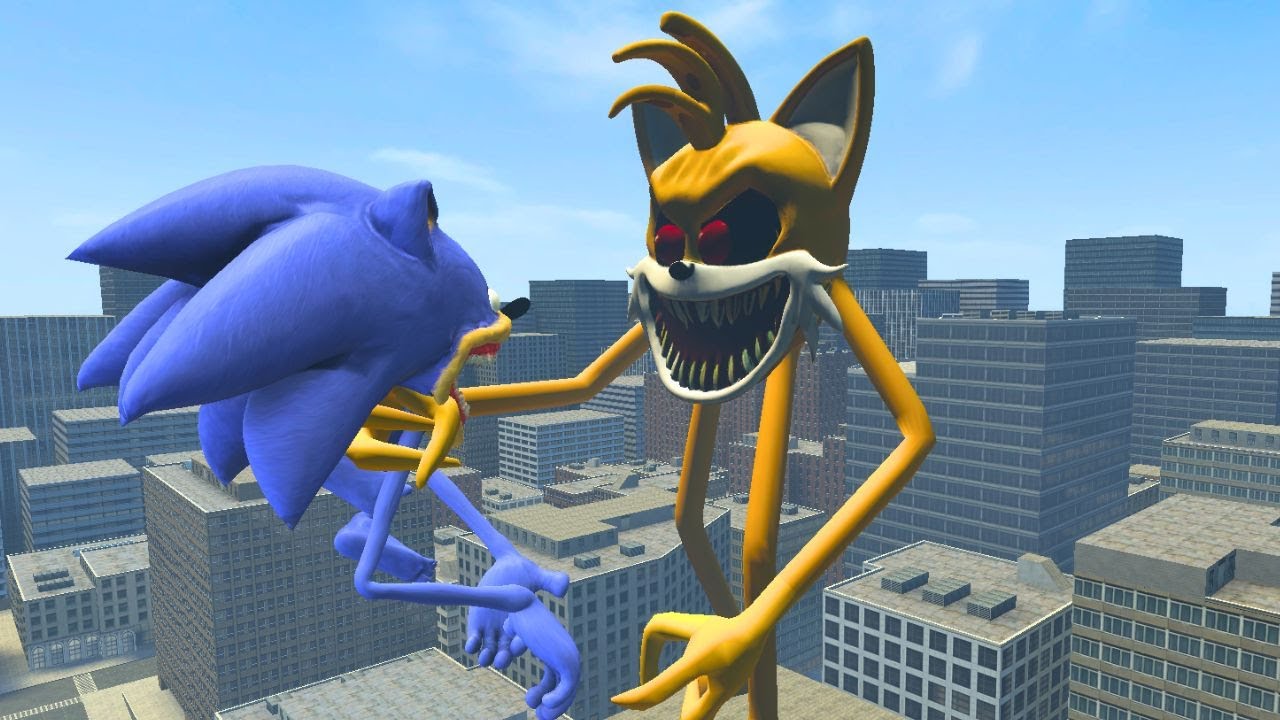 NEW TAILS EXE INNYUME SMILEY'S VS ALL SHIN SONIC TAPES FAMILY In Garry's Mod