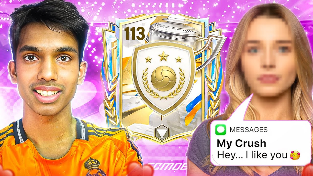 Pack A 113 ICON or Text My CRUSH! - FC Mobile