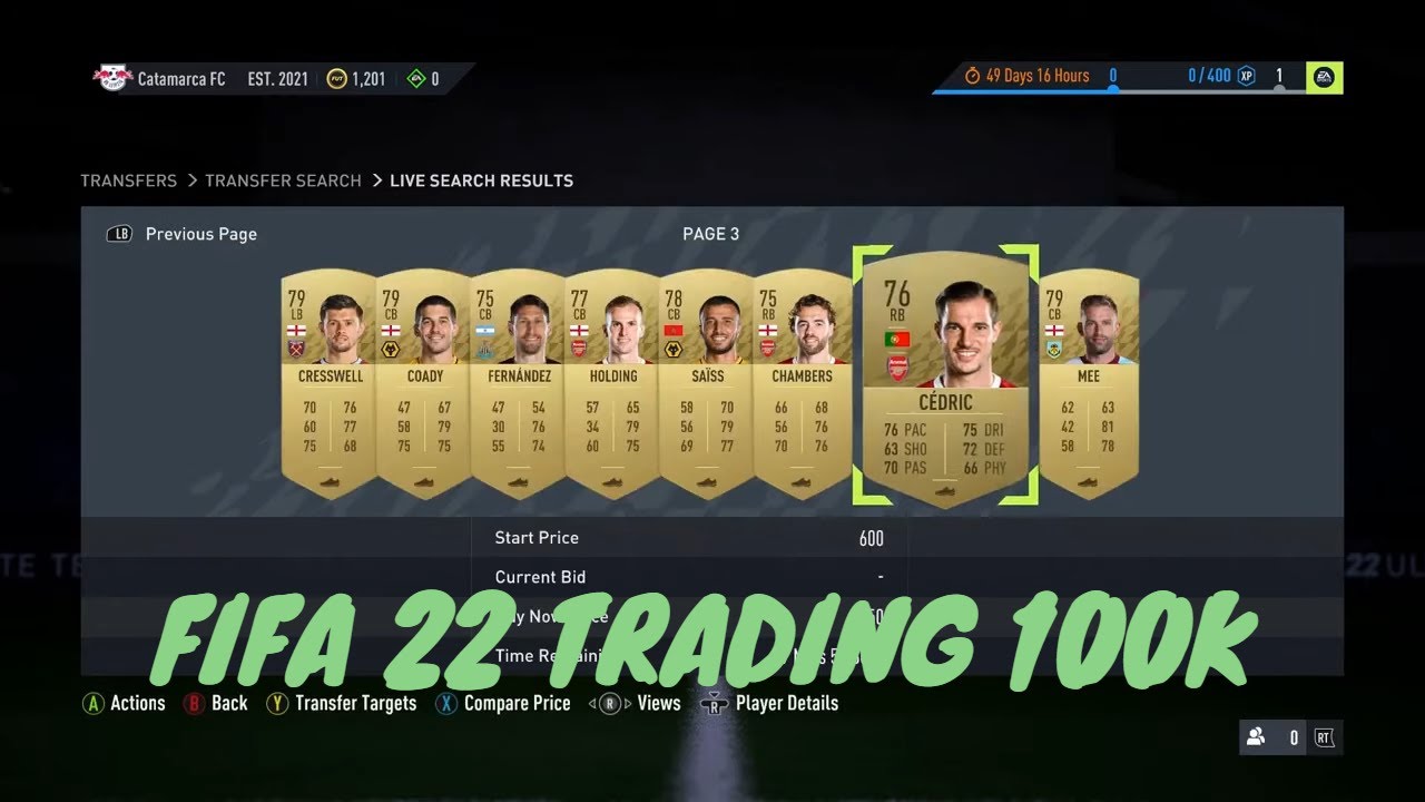 FIFA 22 Early Access Trading: The Ultimate Guide to Making 100K Coins