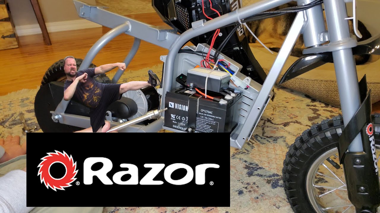 Аккумулятор и предохранитель для Razor MX350