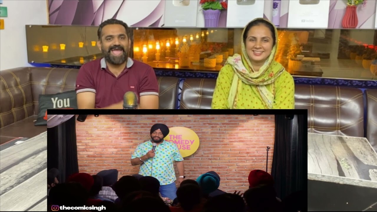 Delhi , Punjab te South Delhi |Crowd work | Stand Up Comedy ft:Manpreet Singh pakistani Reaction