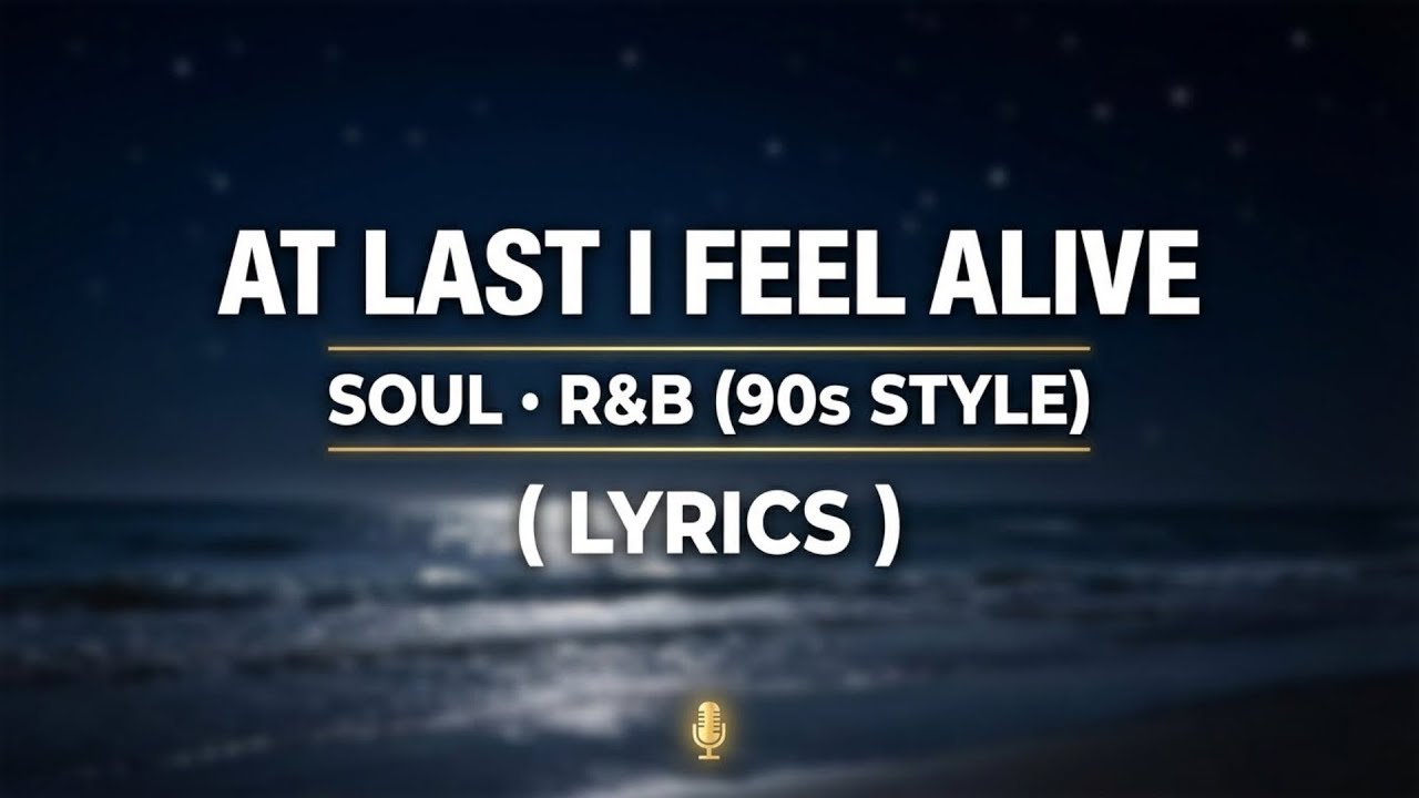 At Last I Feel Alive – 80s Soul & R&B Original Song | Passionate Emotional Ballad