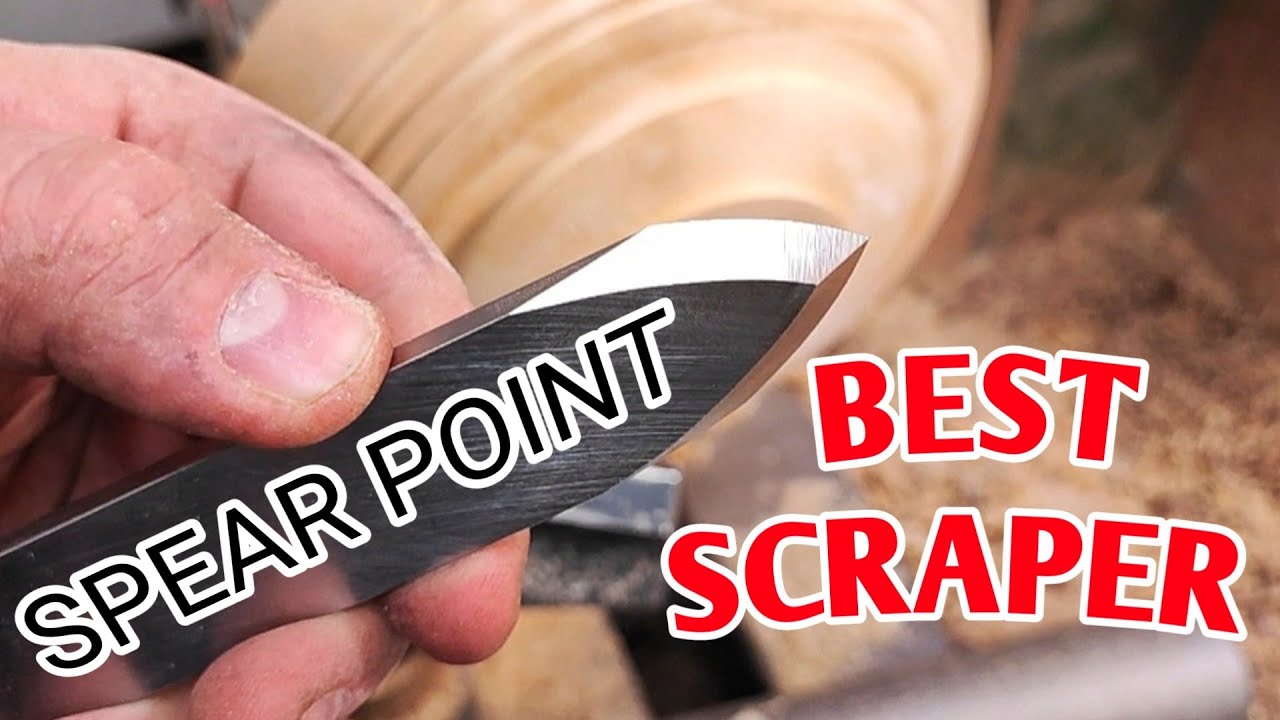 Weapon like scraper that saves the day