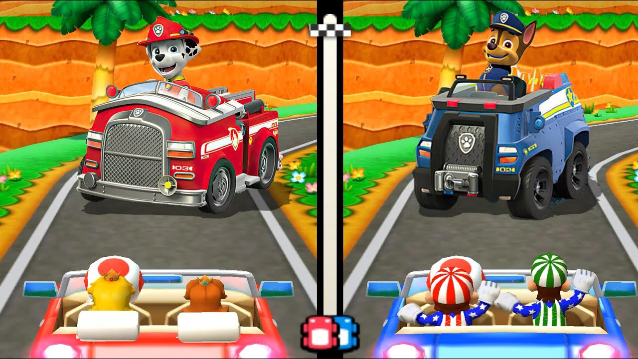 【マリオパーティ100 ミニゲームコレクション】すべての最も難しいミニゲーム ピーチ vs デイジー vs マリオ vs ルイージ(たつじん難易度)