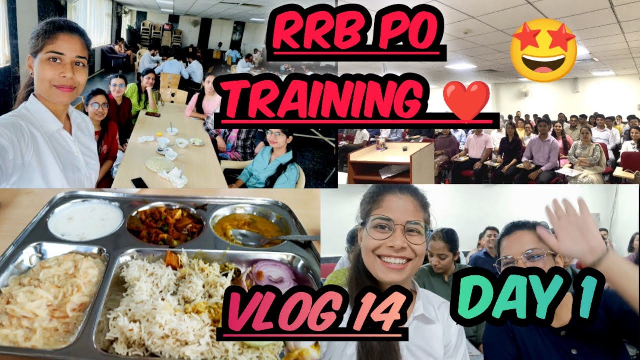 RRB PO Training 2022-2023 Day-1😍🤩|| SHGB Rohtak || Full Day Vlog🥰🥰 #journey #motivation #training