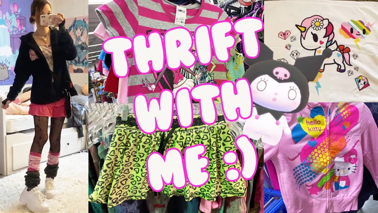 Thrift With Me 5 - Egirl / Alternative / Fairy Grunge Fashion