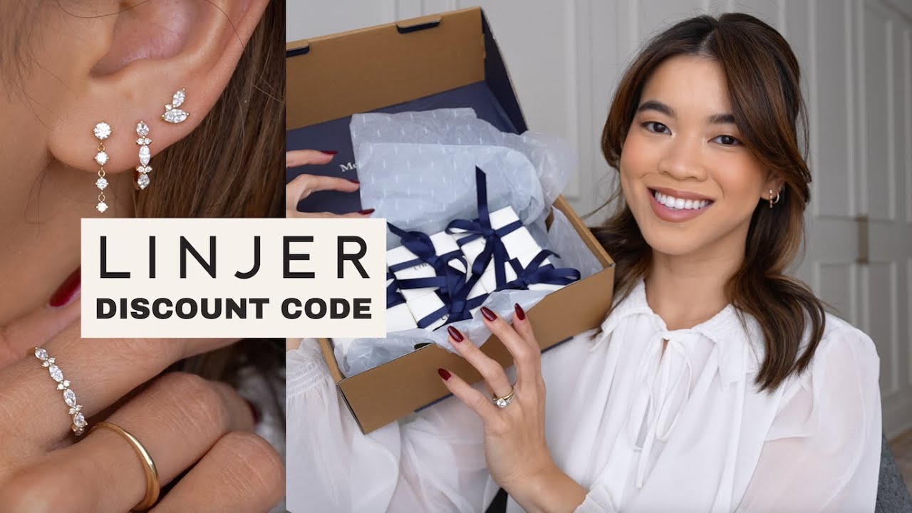 Примерка и скидка от Linjer Jewelry | Новые изделия с лабораторными бриллиантами и 14-каратным зо...