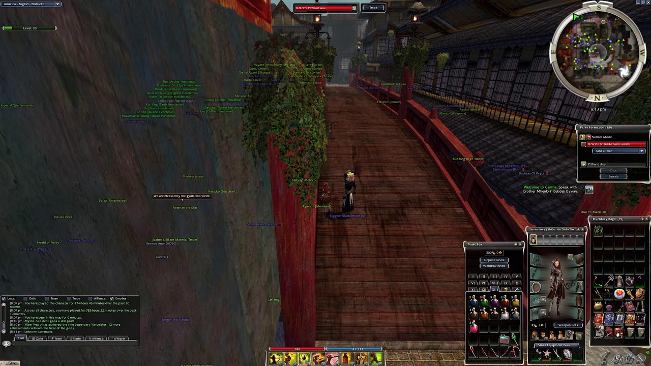 Guild Wars - Ranger Solo GWAM - Episode 55 - Abbdon's Gate + Official Ironman mode news