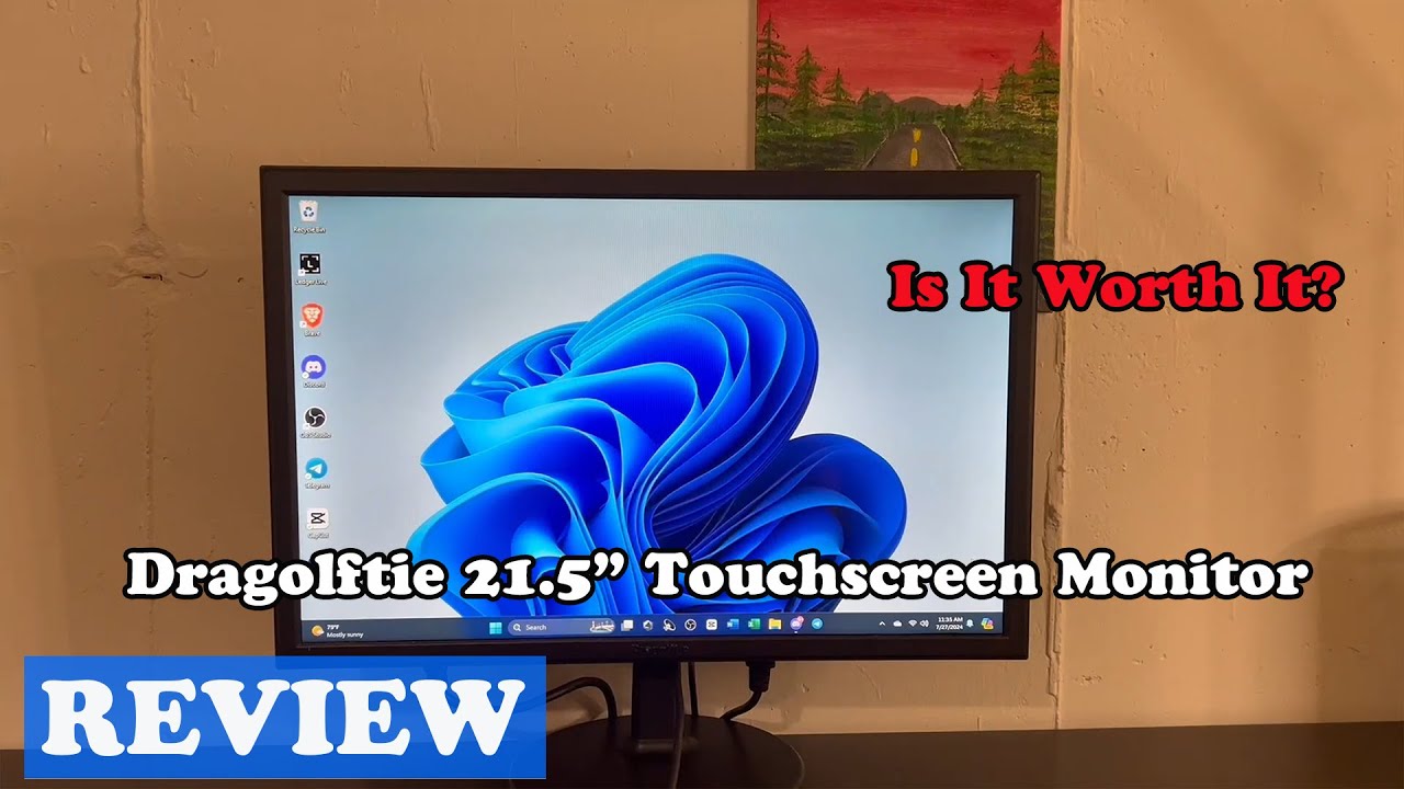 Dragolftie 21.5&rdquo; Touchscreen Monitor Review &ndash; Is It Worth It?