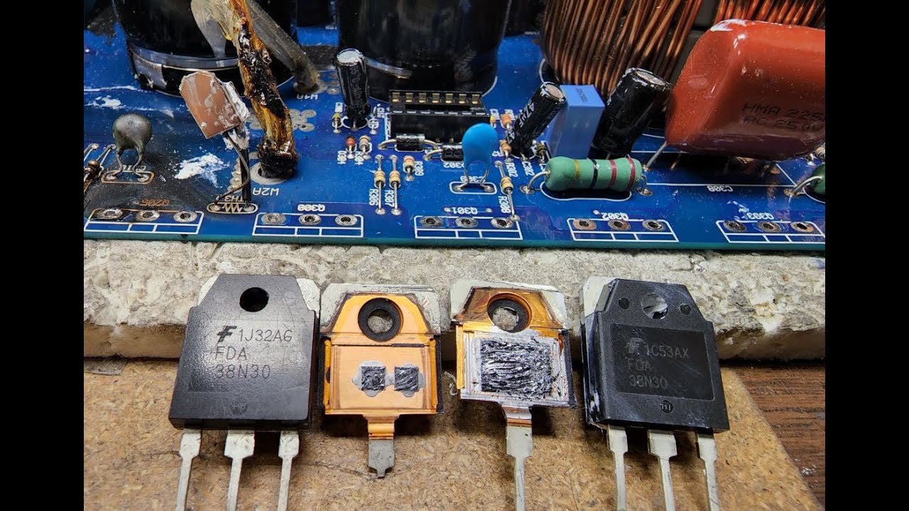 Did You Have a Failed Repair Attempt? fake Transistors Can Take Out Your Amplifier