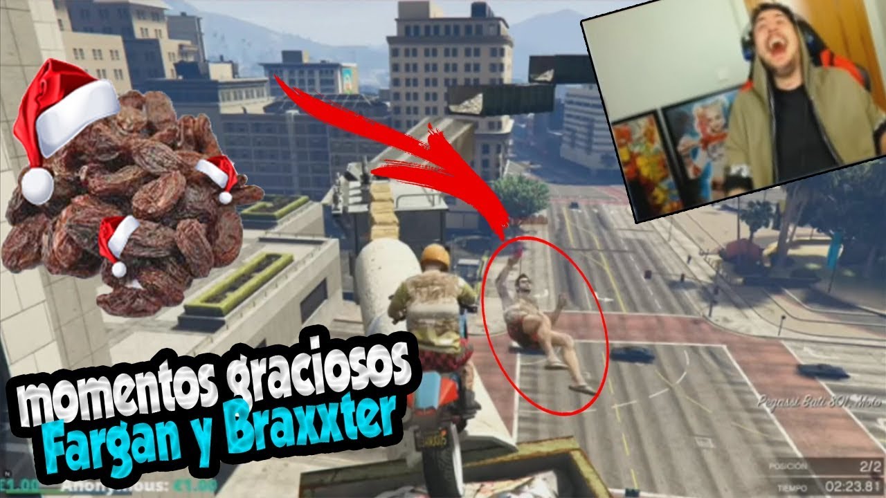 Momentos Graciosos xfarganx y braxxter en Directo + chistes malos *es un no parar de risas*