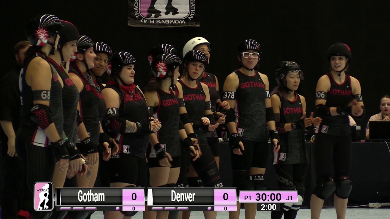 2017 International WFTDA D1 Playoffs: Malmö - Game 16: Gotham vs Denver