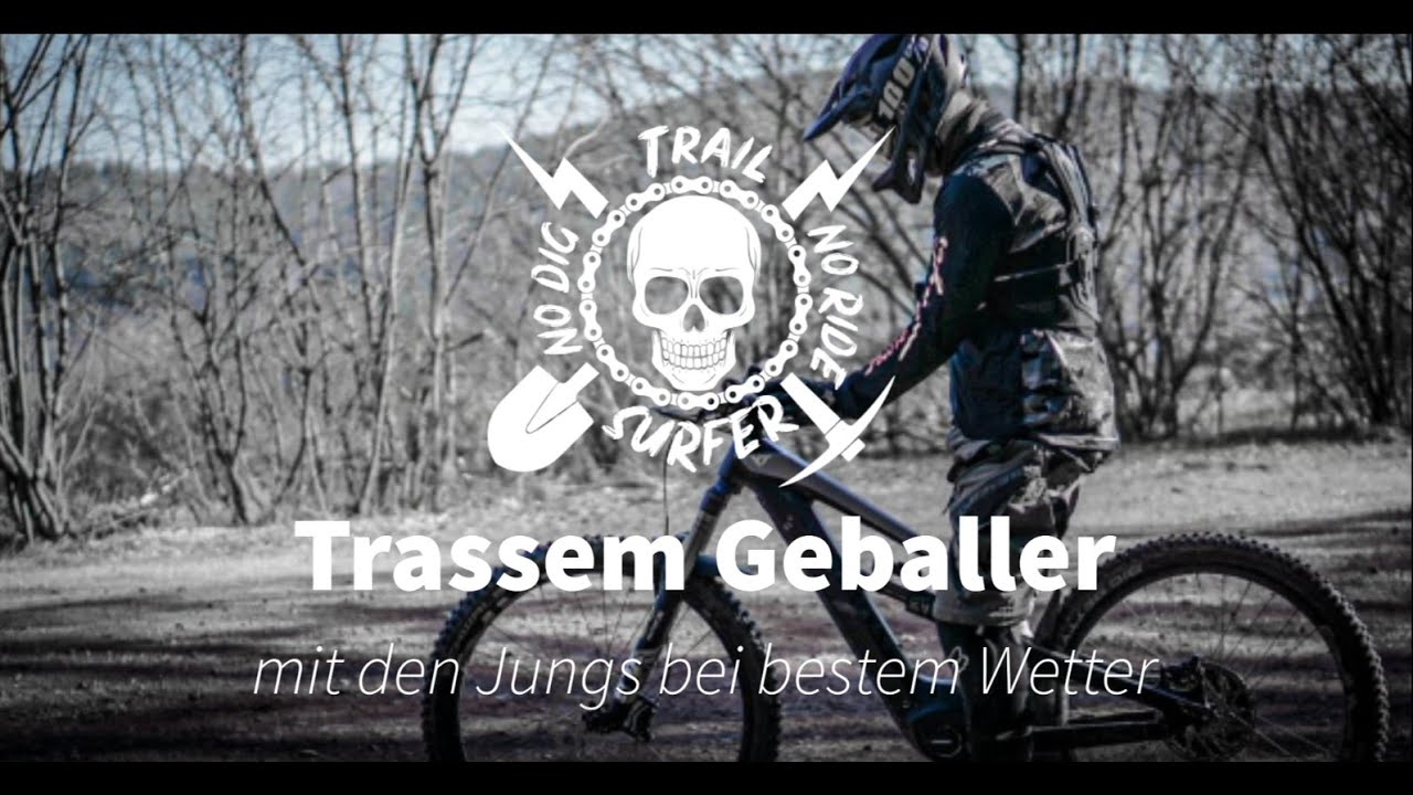 Freeridepark Trassem E-MTB geballer mit den Jungs