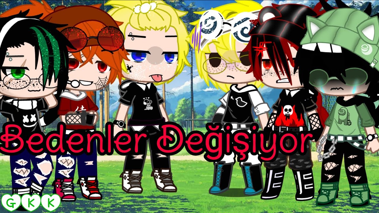 □[Rrb & Rrtb]□bedenleri değişirse??//Gacha Clup ppg x rrb💚❤💙