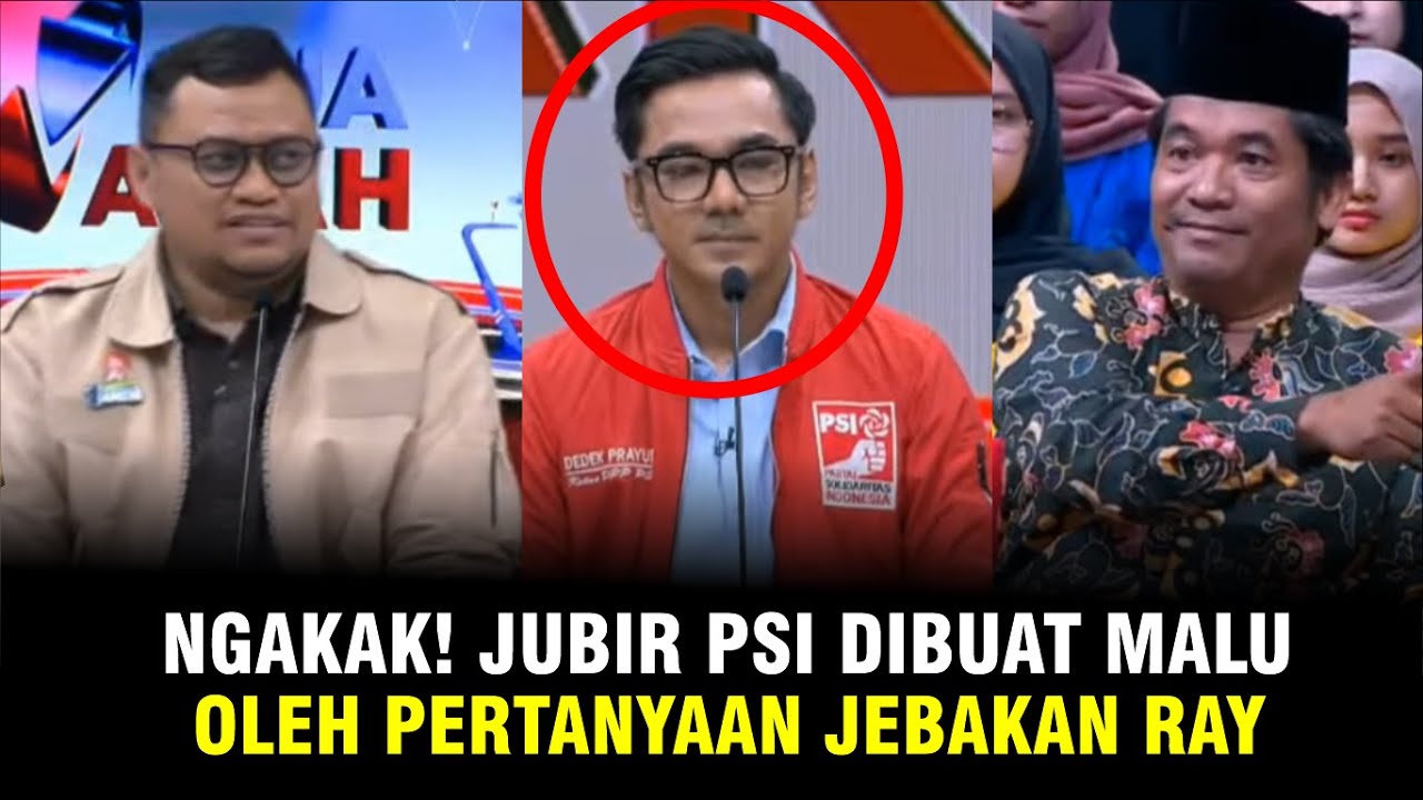 NGAKAK! JUBIR PSI KEJEBAK DENGAN PERNYATAAN SENDIRI AKHIRNYA MALU
