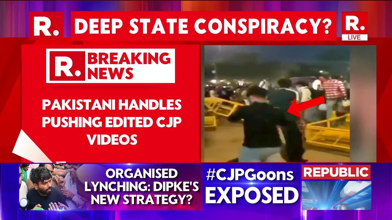 Pakistani Handles Push Pro-CJP Narrative | Republic Investigates Online Propaganda, #CJPGoonsExposed