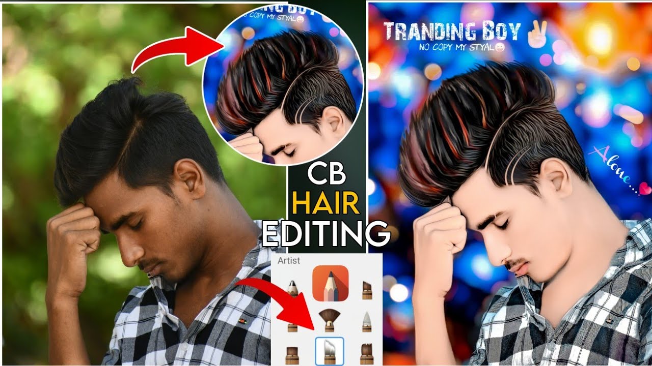 New CB Photo Editing 2023 | CB Hair Editing करने का सही तरीका | CB Hair Editing Full HD Quality |