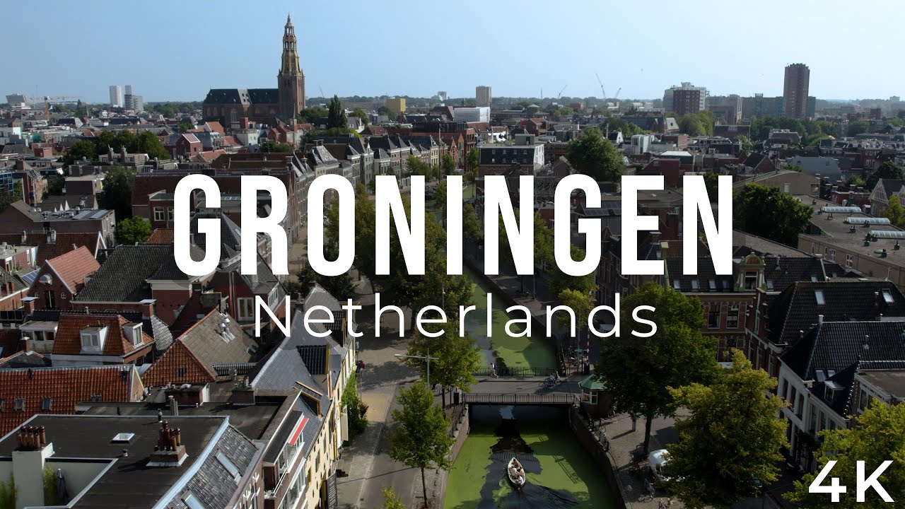 4K Drone Film - Groningen, Netherlands | Cinematic Aerial Footage & Relaxing Music