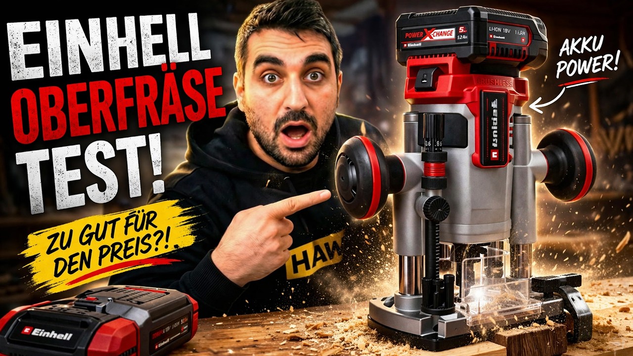Einhell Oberfr&auml;se im Test &ndash; zu gut um wahr zu sein?!