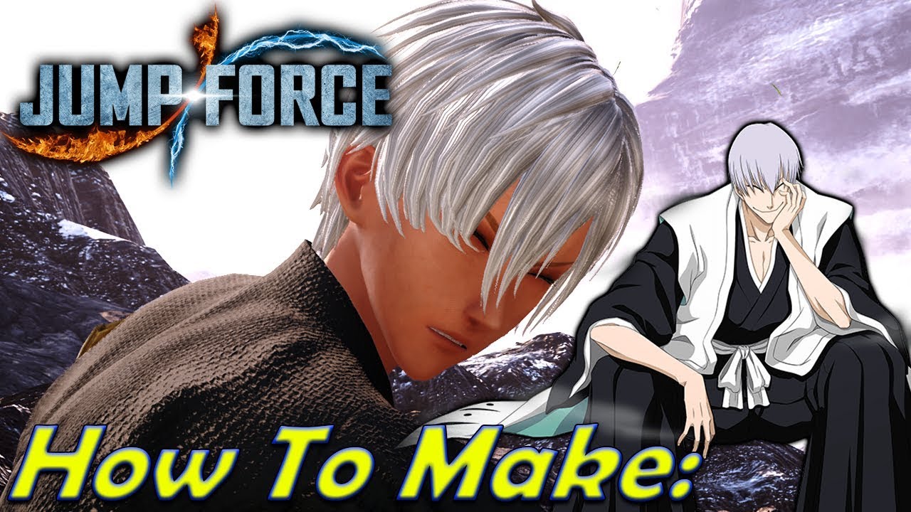 How to Make Gin Ichimaru  in JUMP FORCE!