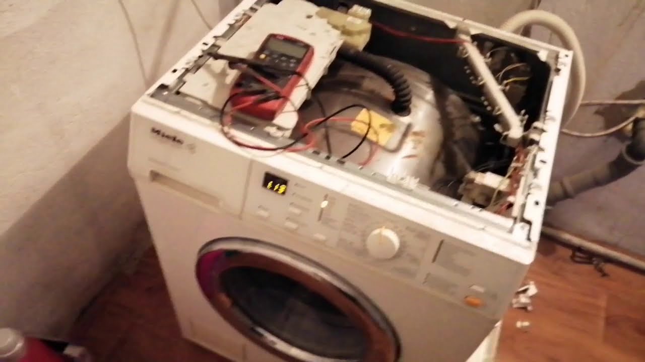 How to fix Miele in 5 minutes  W series washing machine no power no fault code Miele Softronic