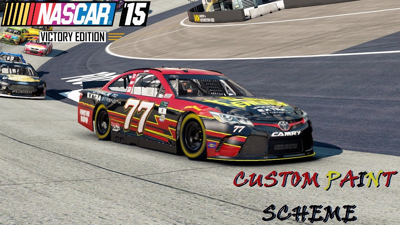 NASCAR '15 Custom Paint Scheme - Erik Jones's 2017 5 Hr Energy Toyota