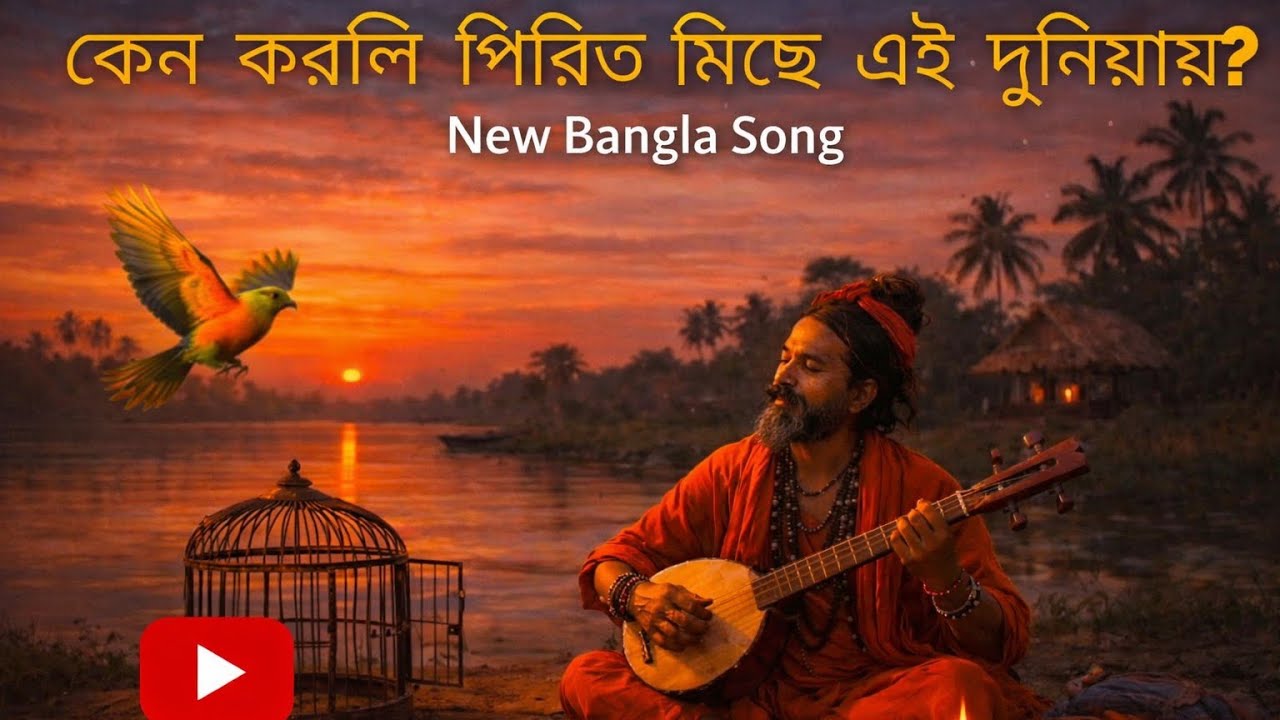 Ochin Pakhi (অচিন পাখি) - Modern Folk Fusion | Keno Korli Pirit | Best of Folk music 