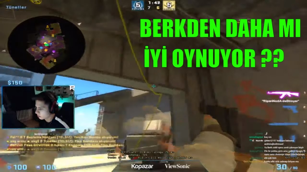 BERK RIP TEPE ARKADAŞI EKG 40 VURUP EFSANE TAŞIYOR!