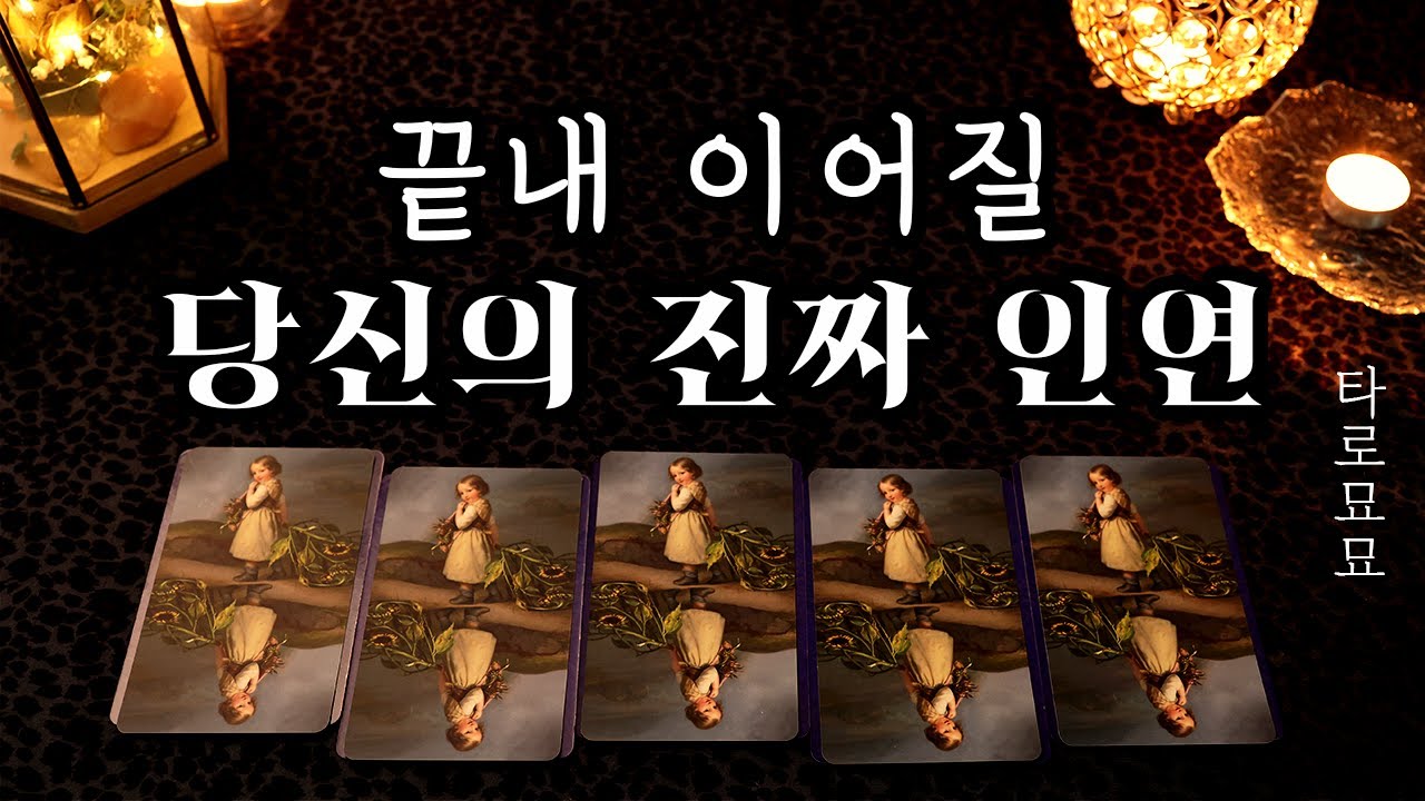[타로] 끝내 이어질 당신의 진짜 인연