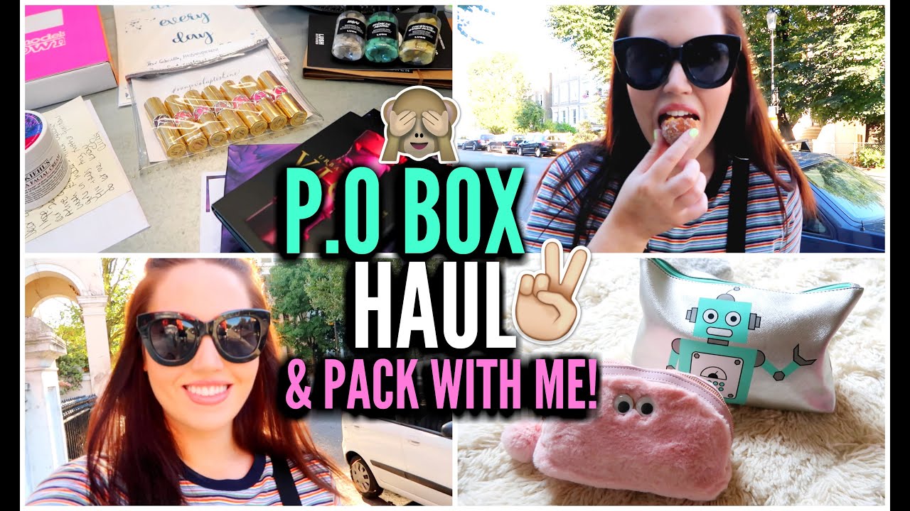MOVING VLOGS : P.O Box Haul & Pack With Me!