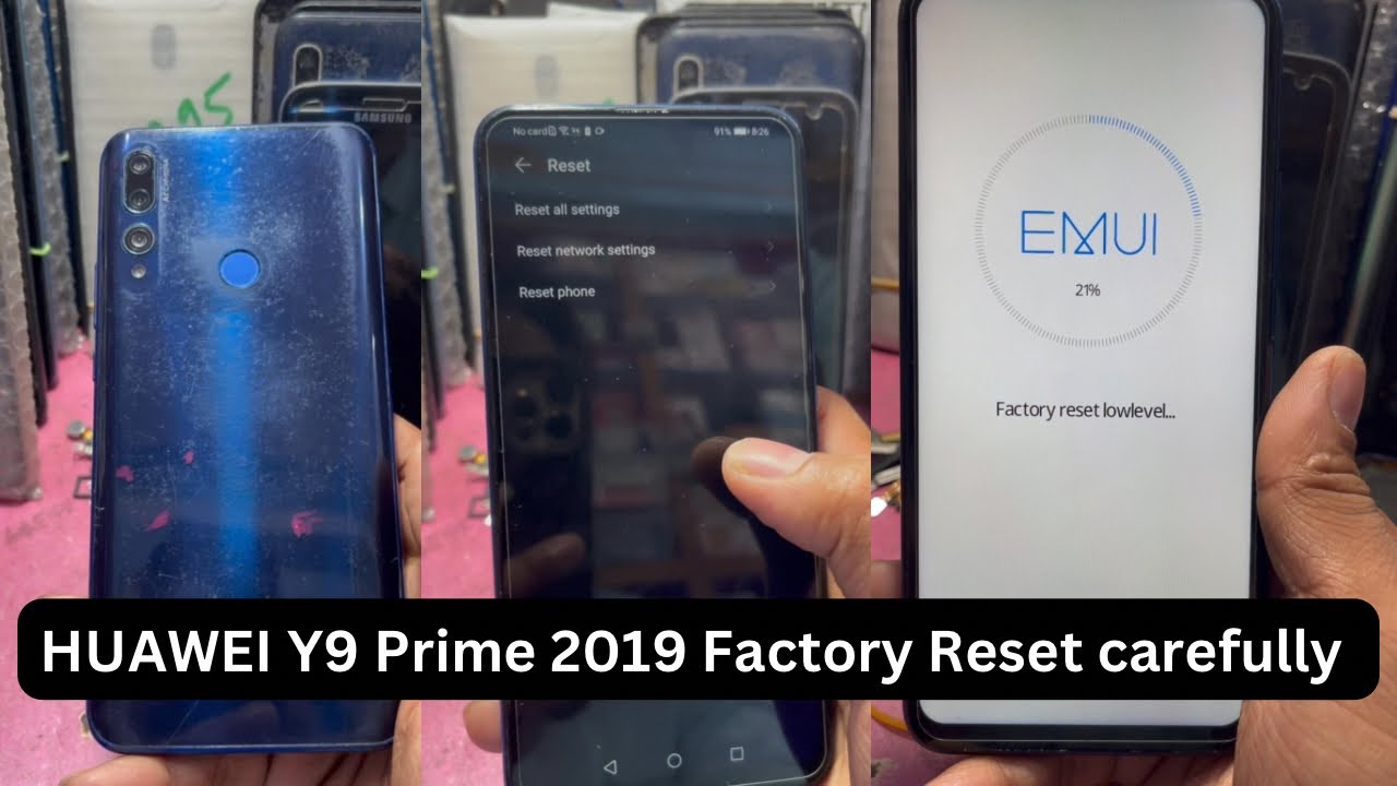 HUAWEI Y9 Prime 2019 Factory Reset Carefully#huaweiy9prime #factoryreset