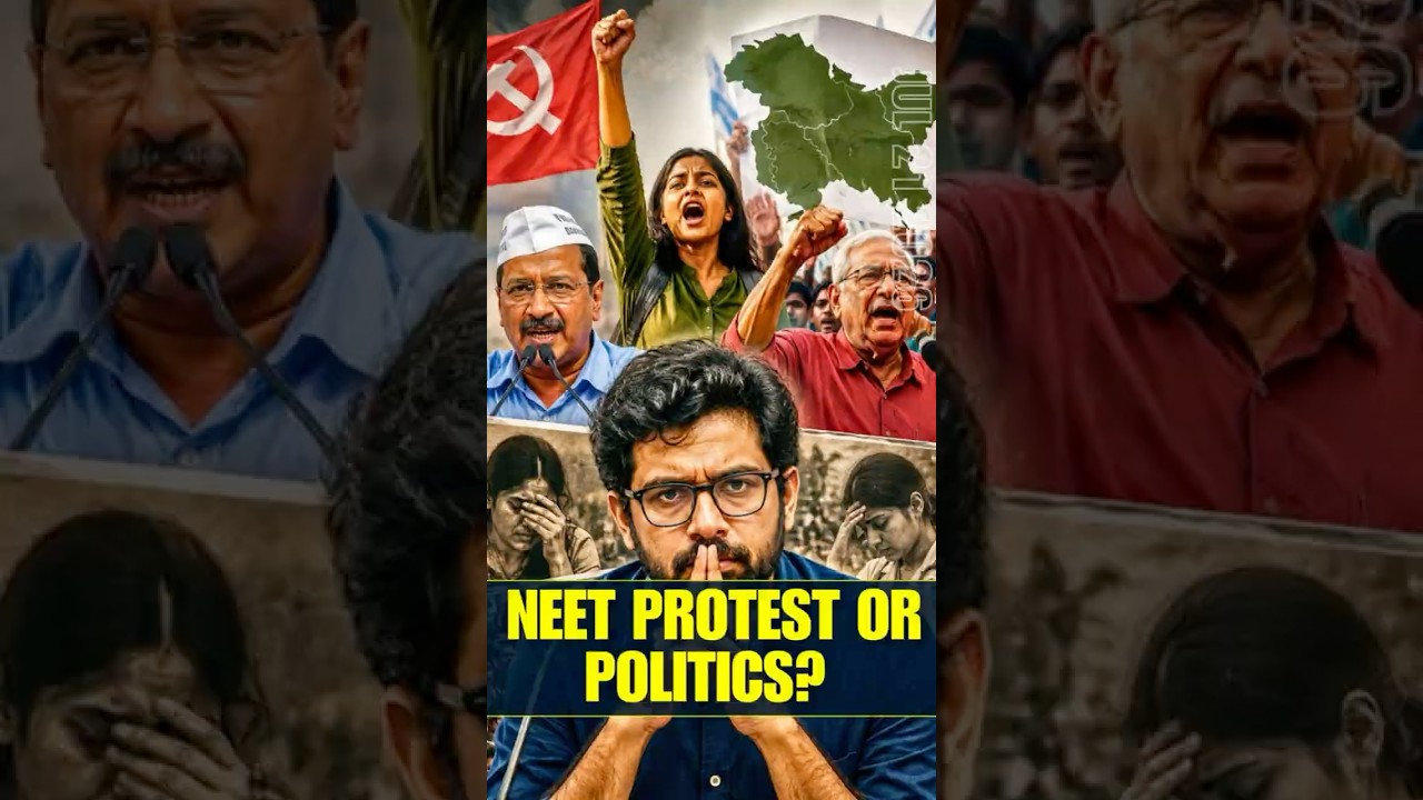 CJP's NEET Protest: Why Are AAP, Left Leaders & Article 370 Slogans Taking Over?