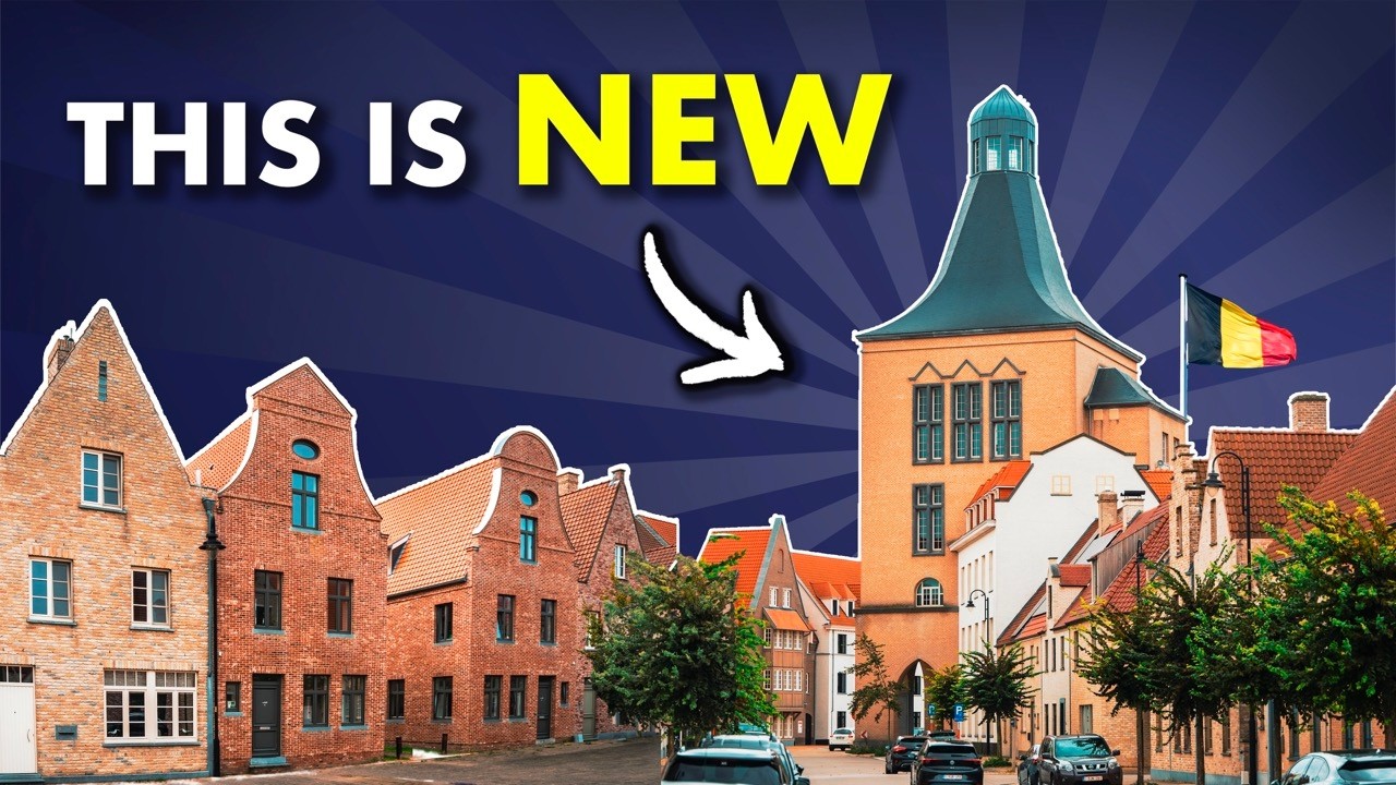 They Built A New Town in Belgium and it's STUNNING
