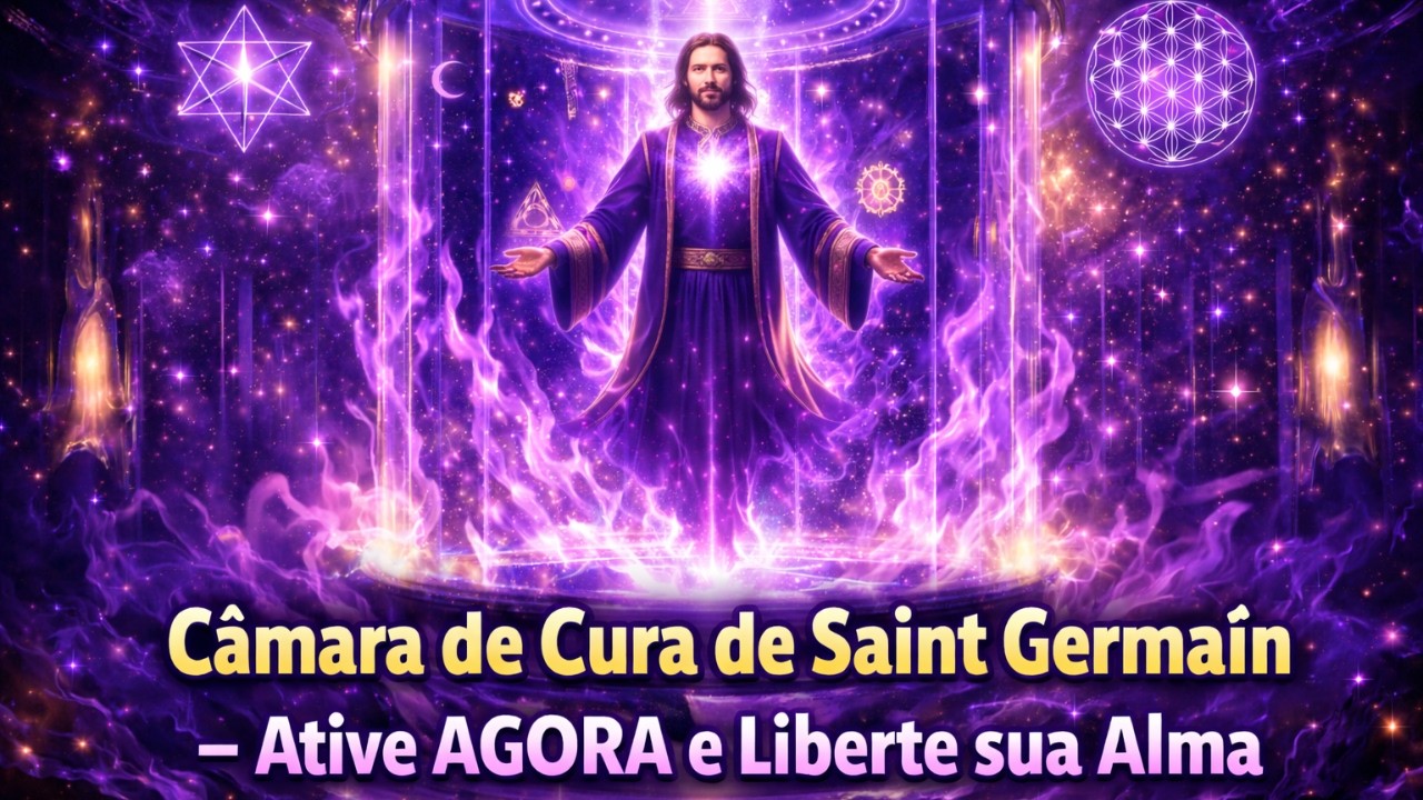 Câmara de Cura de Saint Germain: Ative AGORA e Liberte sua Alma de Pesos Antigos!