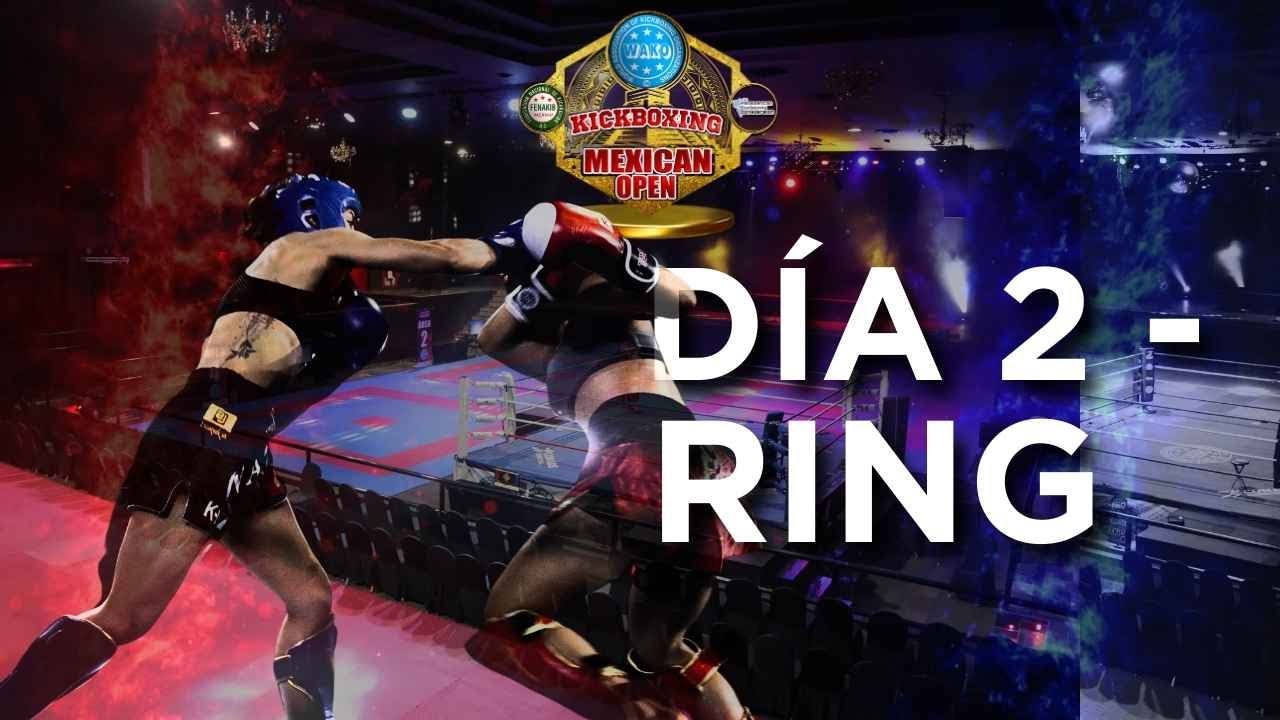 Kickboxing Mexican Open | Dia 2: Ring - 01/06/2024