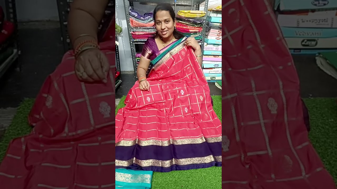 #semi mysore silk#washable crepe#sarees#8639500549